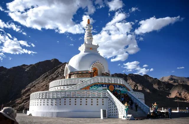Shanti Stupa - tourist attraction - Gopedia